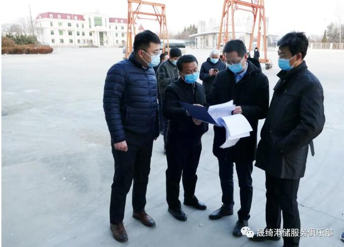 高密市委常委、統(tǒng)戰(zhàn)部部長李學(xué)明蒞臨集團(tuán)公司檢查指導(dǎo)進(jìn)口集裝箱貨物疫情防控工作
